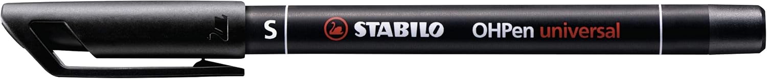 OHP Pen - STABILO OHP Pen Permanent - Superfine - Wallet of 4 - Assorted Colours