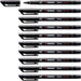 STABILO Overhead Pen OHPen universal - Permanent Medium - Pack of 10 - black