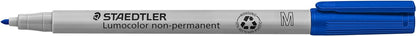 Staedtler Lumocolor 013267 Non-Permanent Pen 315-3 Medium 1.0 mm Line - Pack of 10