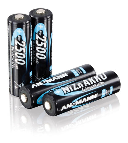 Ansmann 1322-0005 1500 mAh Mignon AA Battery (Pack of 4)