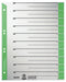 Leitz 1652-00-55 - Trennblätter1652 A4 100-er, grün