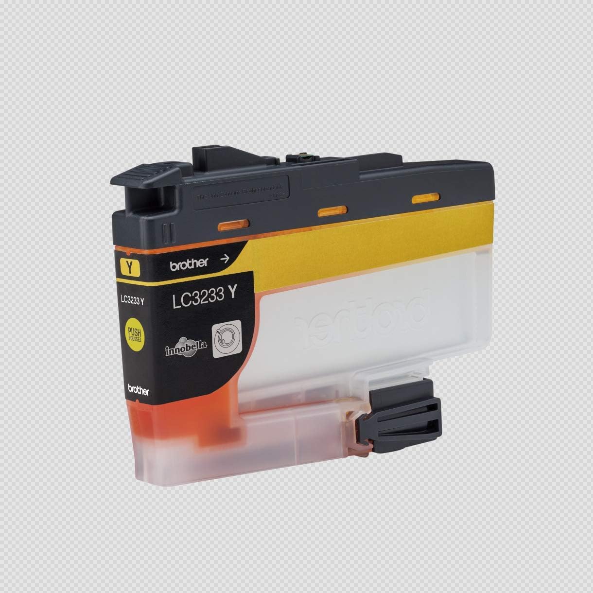 BROTHER LC-3233Y Inkjet Cartridge, Yellow, Single Pack, Super High Yield, Includes 1 x Inkjet Cartridge, Genuine Supplies