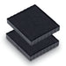 Trodat Replacement Ink Pads 6/4924 - Pack of 2 - Black Ink - For The Printy 4924, 4940, 4724 and 4740