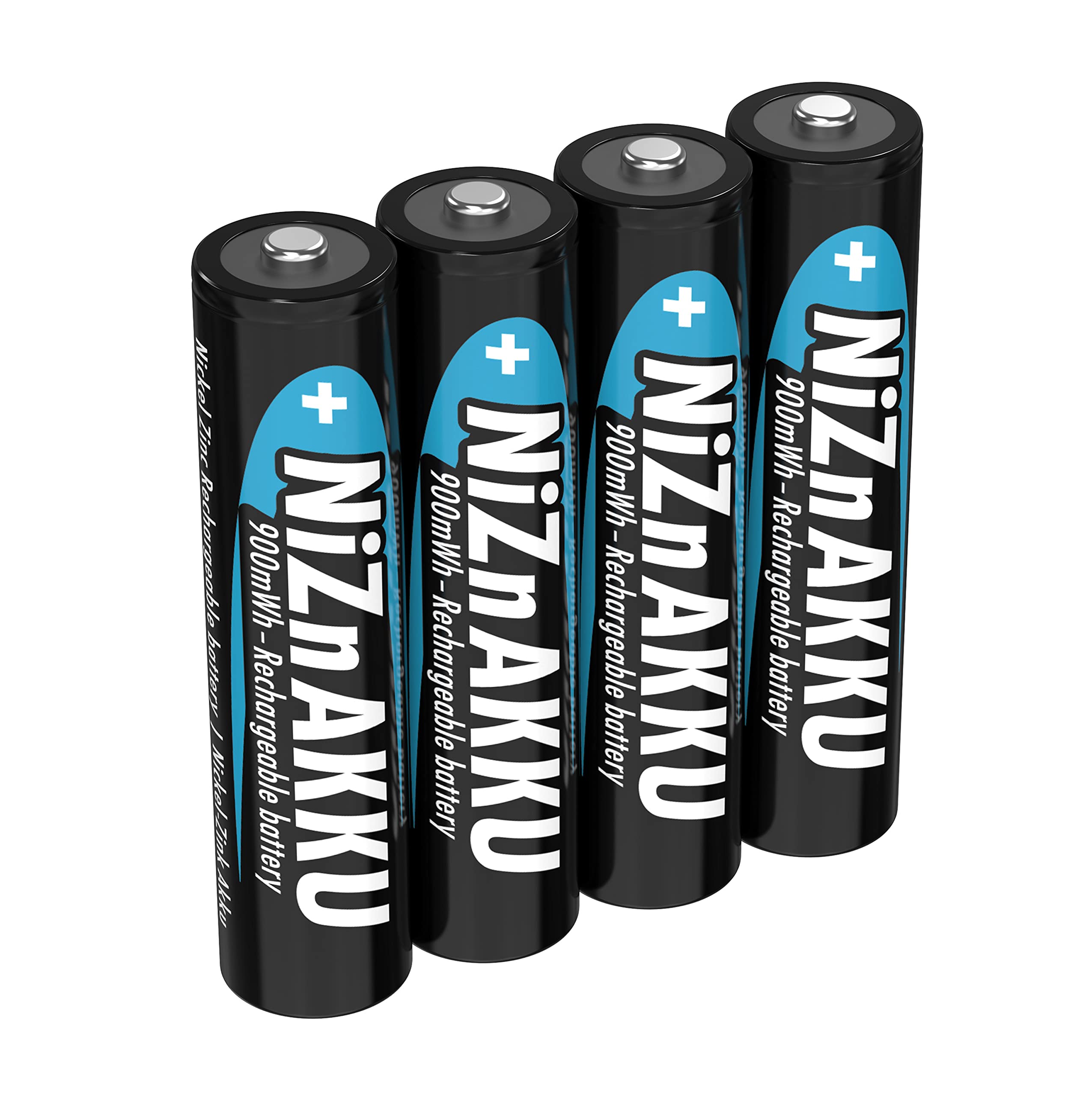 ANSMANN Micro NiZn battery AAA 1,6V 900mWh, 4 rechargeable batteries