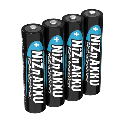 ANSMANN Micro NiZn battery AAA 1,6V 900mWh, 4 rechargeable batteries