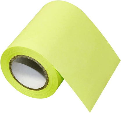 inFO Notes Sticky Note Roll/Roll Notes Refill Brilliant Green