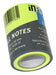 inFO Notes Sticky Note Roll/Roll Notes Refill Brilliant Green