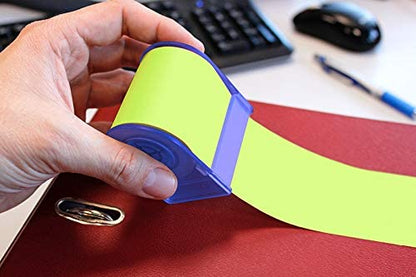 inFO Notes Sticky Note Roll/Roll Notes Refill Brilliant Green