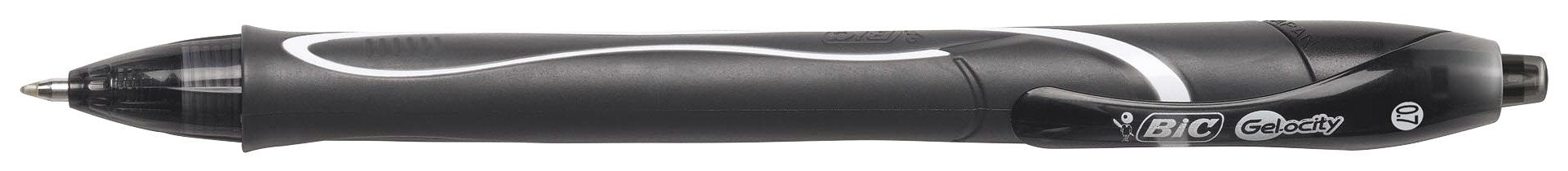 Bic Gel-ocity® Quick Dry Gel Rollerball Pen 0.7 mm Black