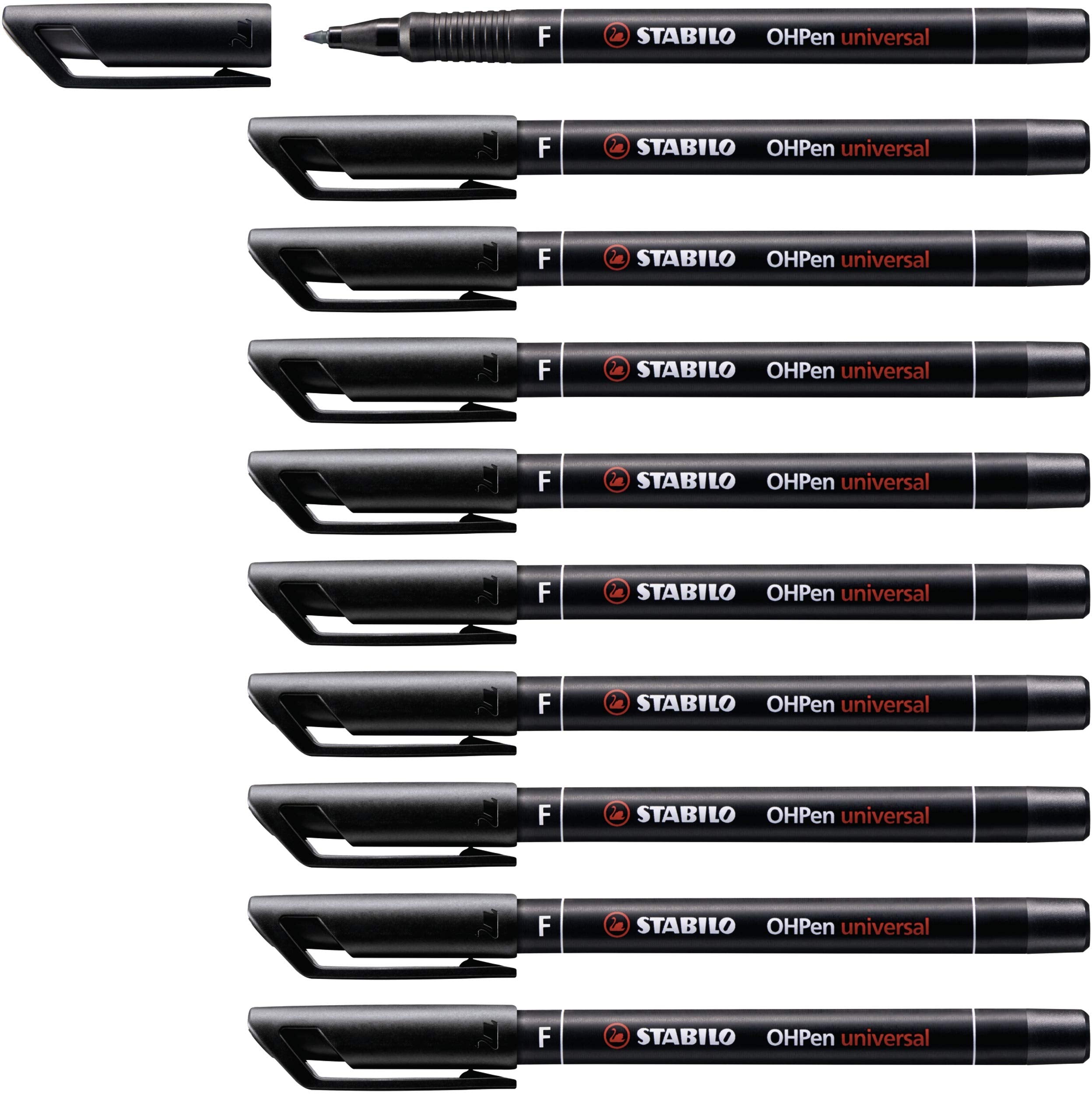 Folienstift - STABILO OHPen universal - permanent fein - 10er Pack