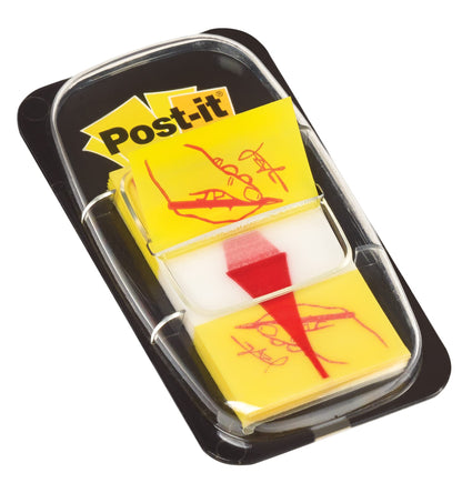 Post-it Sign Here Index Pack of 50 W25mm Ref 680-9
