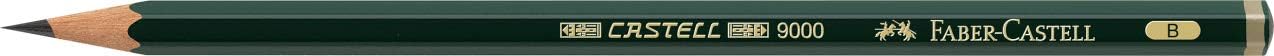 Faber Castell Castell 9000 B Pencil (Pack of 12