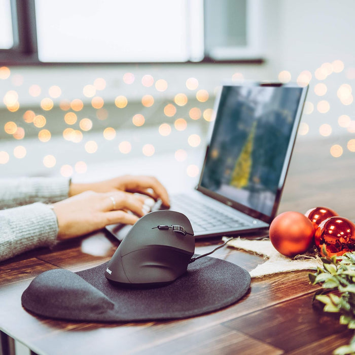 hama Mauspad Ergonomic schw