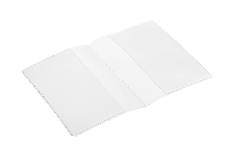 Durable 213819 Double Covers for DIN A7 (148 x 105 mm) Documents Pack of 10 Transparent