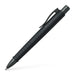 Faber-Castell Poly Ball XB Ballpoint Pen - Black (Writing color blue