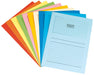 ELCO Ordo Classico 120gsm 10 Colours Ass. x 10 Paper Folders (220x310mm) with Printing and Window 180x100mm - Box 100