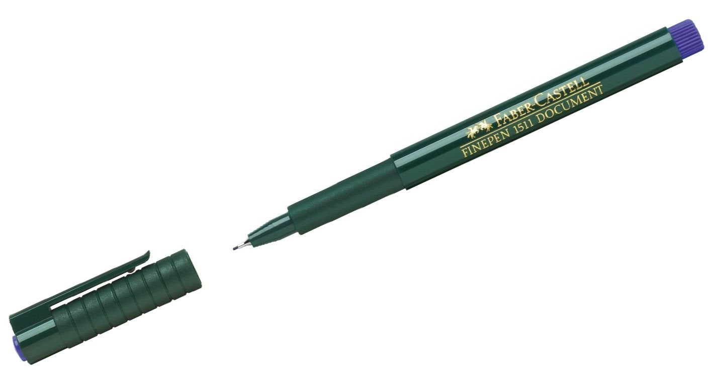 SG instruction F151151 1511 Faber fine pen, blue (1 piece), 0,4 mm