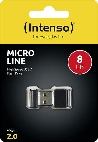 Intenso 3500460 Micro Line 8GB USB-Stick USB 2, 8GB - USB 2.0 (Packung mit 2