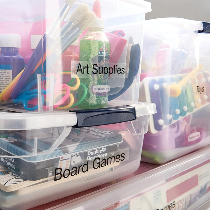 DYMO Authentic D1 Labels Black Print on White 24mm x 7m Self-Adhesive Labels for LabelManager Label Printers