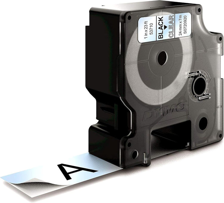 DYMO Authentic D1 Labels Black Print on White 24mm x 7m Self-Adhesive Labels for LabelManager Label Printers