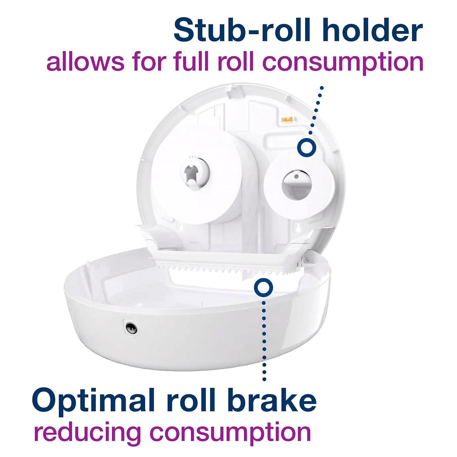Tork Toi-Sp. St-Set Jumbo weiB