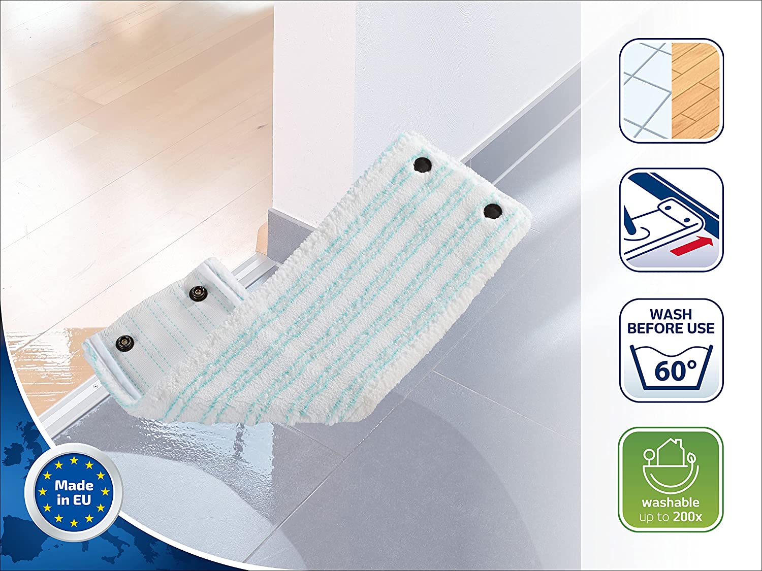 Leifheit - Vervangingsdoek Clean Twist Xl
