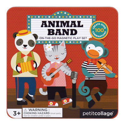 Petit Collage | Magnetic | Play On The Go Animal Band