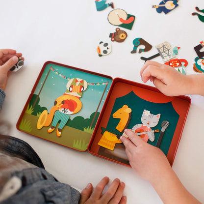 Petit Collage | Magnetic | Play On The Go Animal Band