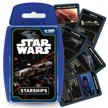 Star Wars Starships Top Trumps Card Game Star Wars Card Game