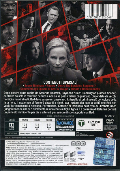 The Blacklist Stg.7 (Box 5 Dv)