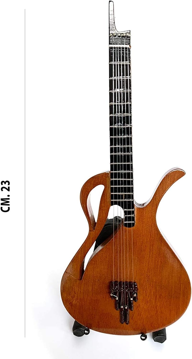 Mini Chitarra Da Collezione Replica in Legno - Pino Daniele