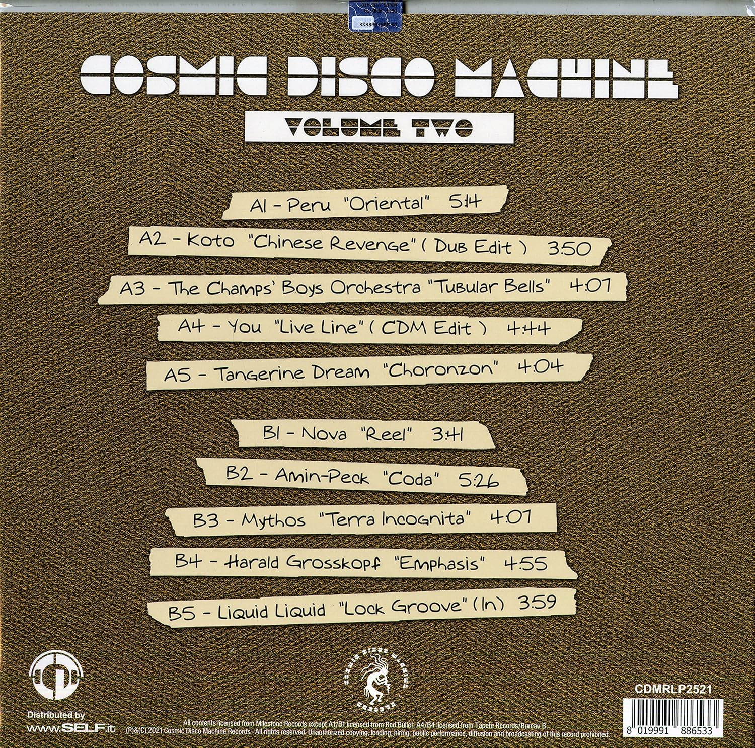 Cosmic Disco Machine Vol.2