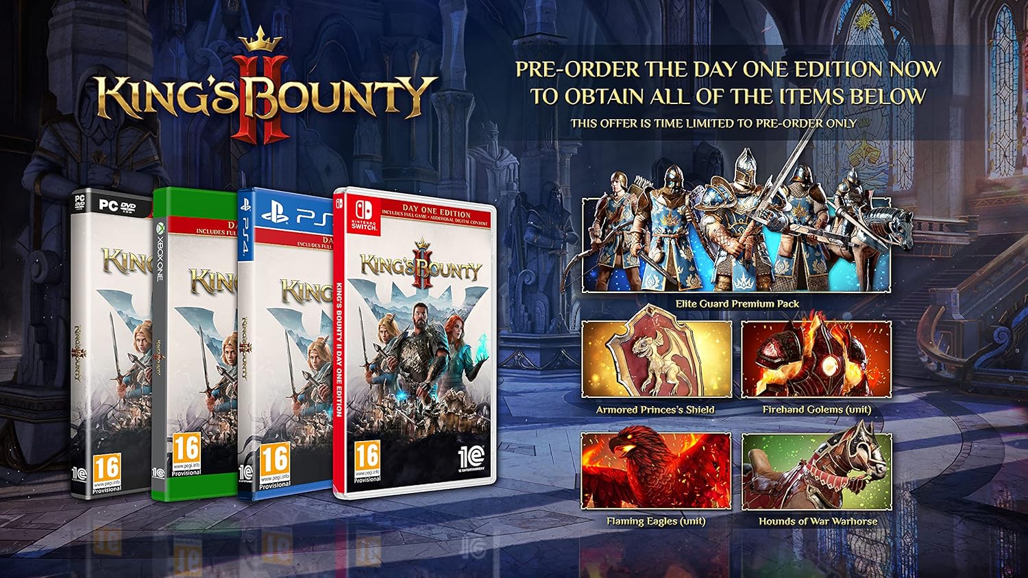 King's Bounty II - Day One Edition (Nintendo Switch