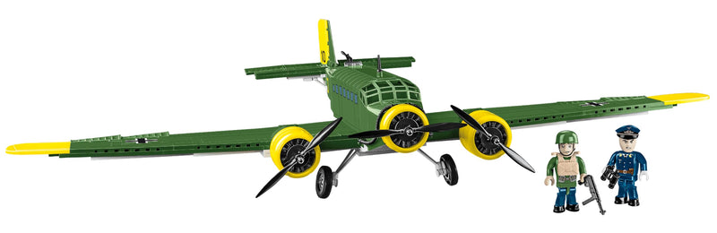 COBI 5710 Junkers JU 52/3M Building Blocks, Green,Yellow