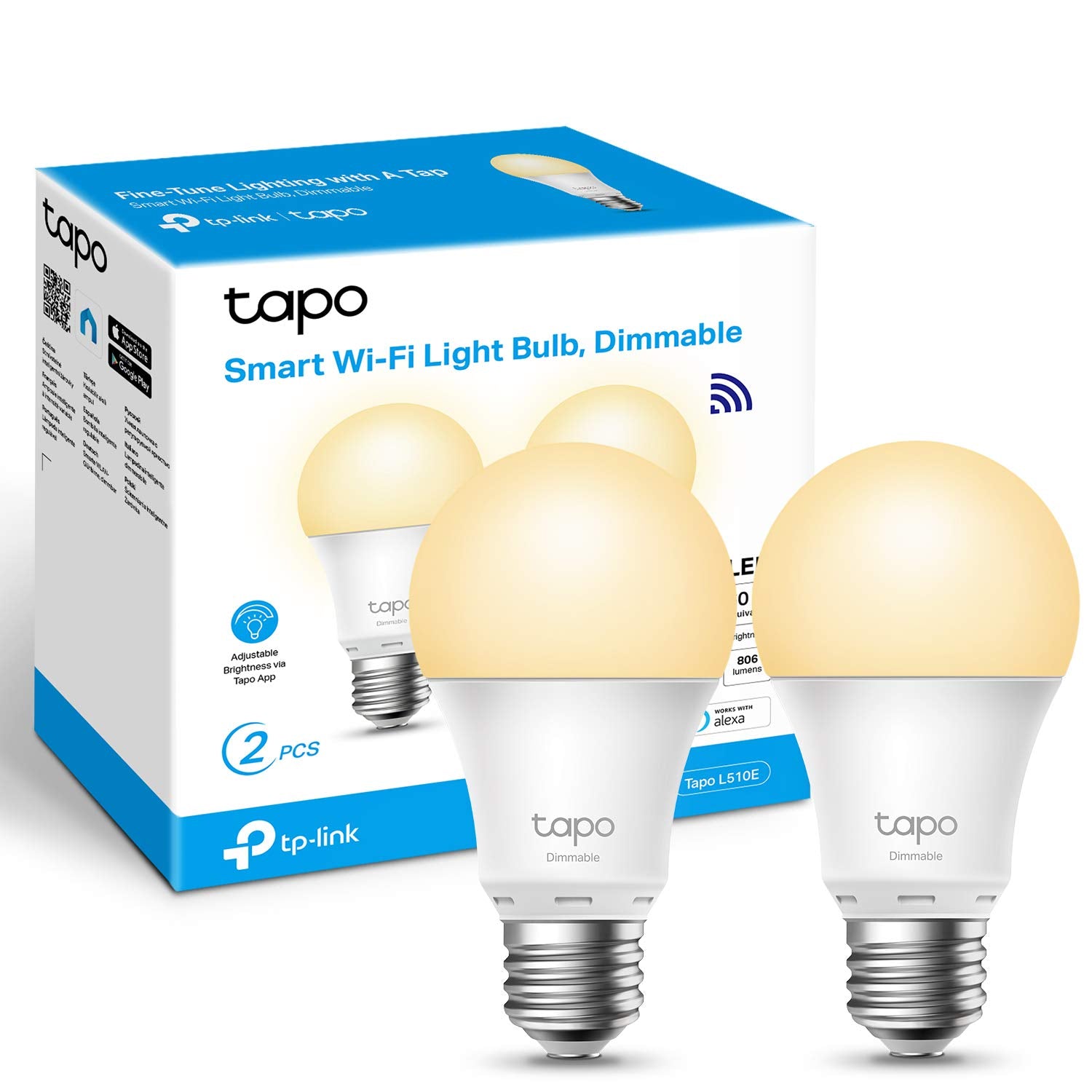 Tp-Link Smart Wifi Light Bulb E Dimming