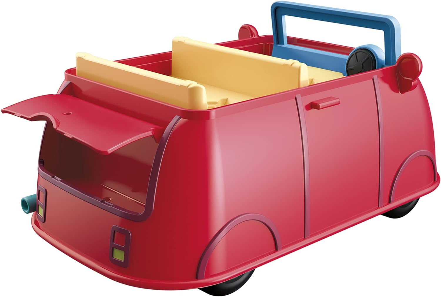 Peppa Pig Peppa’s Adventures Peppa’s Family Red Car Preschool Toy, Speech and Sound Effects, for Ages 3 and Up,5.313 x 11 x 7 inches