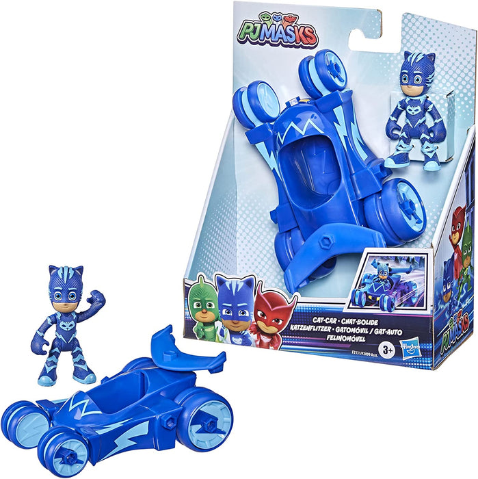 PJ Masks Cat-Car Preschool Toy, Catboy Car with Catboy Action Figure for Kids Ages 3 and Up
