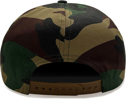 Heroes Inc. Herren Jurassic Park-Gold Logo Black Snapback Cap Baseballkappe, Camo Grün, One Size