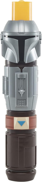 STAR WARS Lightsaber Squad The Mandalorian Extendable Orange Lightsaber Roleplay Toy for Kids Ages 4 and Up, Multicolored (F1043