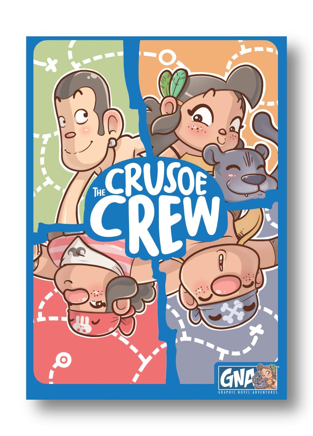 The Crusoe Crew Graphic Novel Adventure Game, Full Color