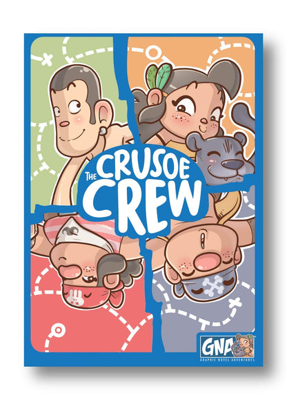 The Crusoe Crew Graphic Novel Adventure Game, Full Color
