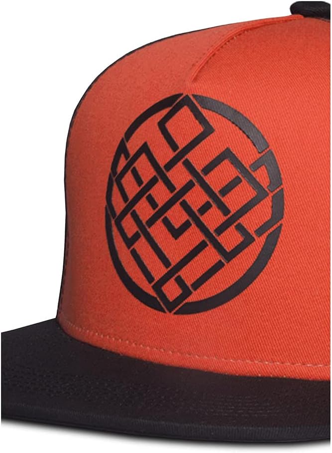 Marvel Comics Shang-Chi And The Legend Of The Ten Rings Crest Logo Snapback Baseball Cap, Black/Red (Sb040350Chi)