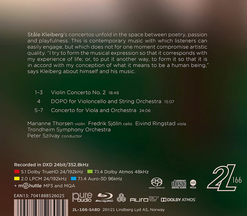 Ståle Kleiberg: Concertos