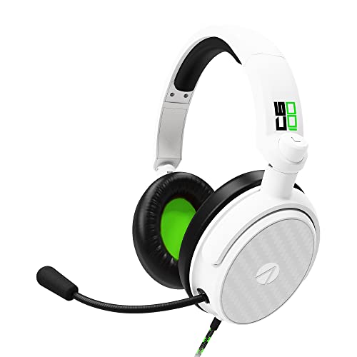 STEALTH C6-100 (White/Green) Gaming Headset /Headset