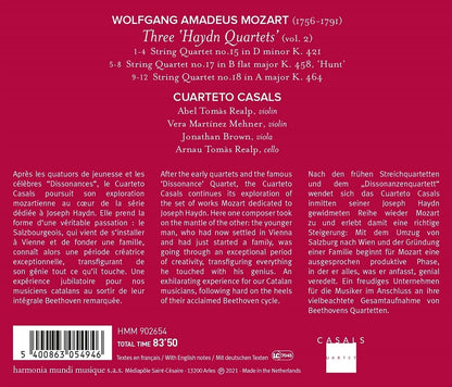 Mozart String Quartets..