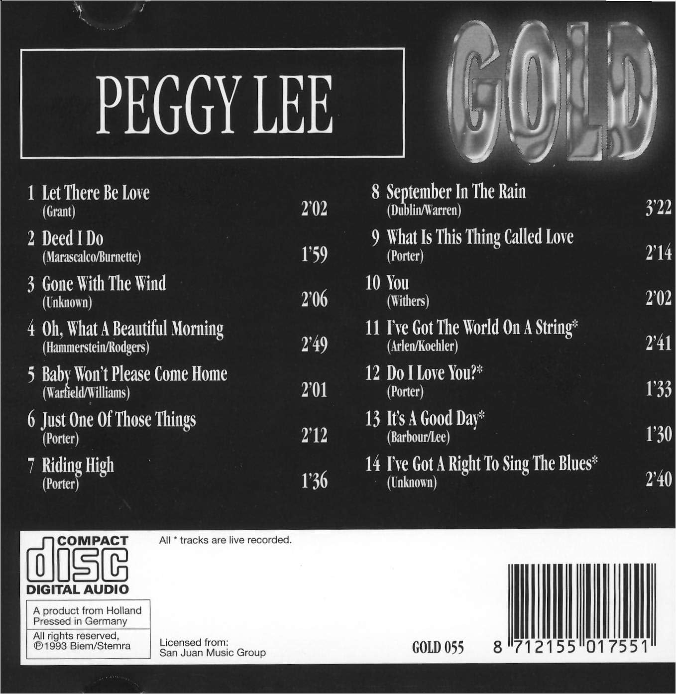 Peggy Lee