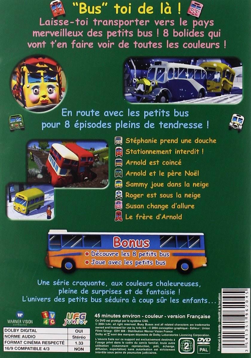 Les Petits Bus Sammy Joue Dans La Neige