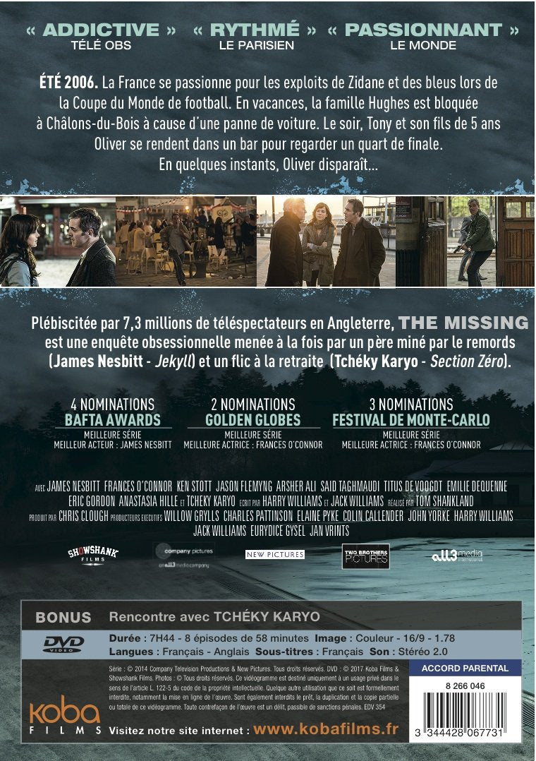 THE MISSING - SAISON 1 - 3 DVD