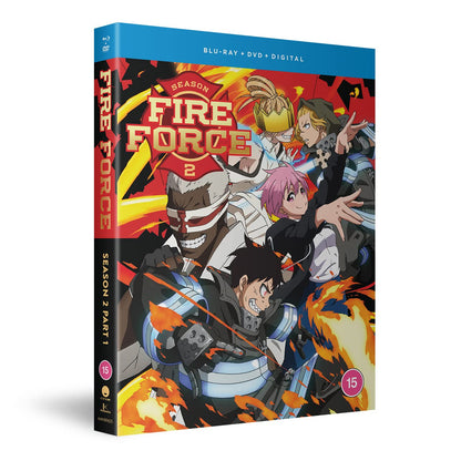 Fire Force Season 2 Part 1 - Blu-ray/DVD Combo + Digital Copy