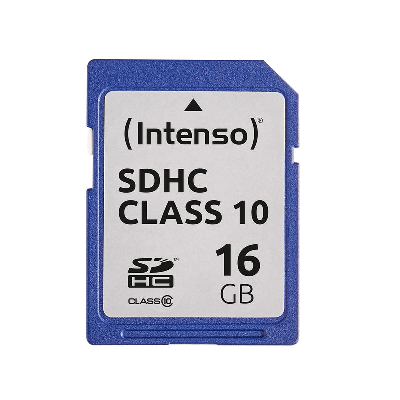 Intenso SDHC 16GB Class 10 Speicherkarte (Packung mit 4